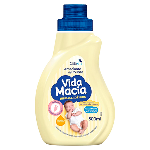 Amaciante Concentrado Casa KM Vida Macia.